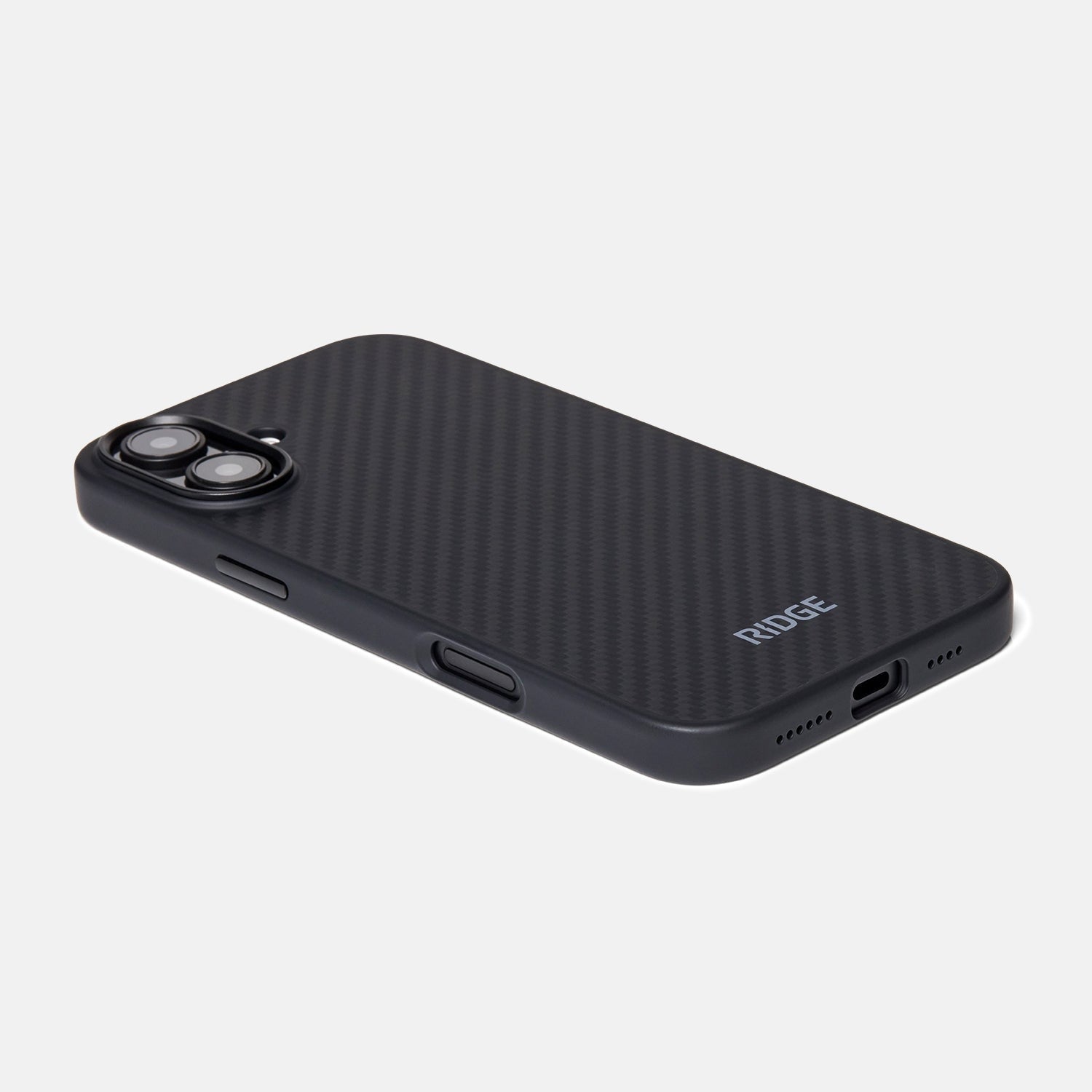 Ridge Phone Case - Carbon - iPhone 16 Plus