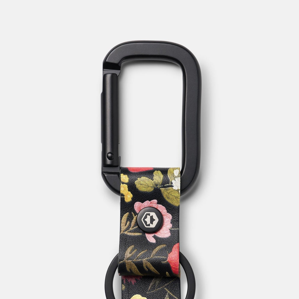 Ridge Keychain - Moonlight Garden Leather