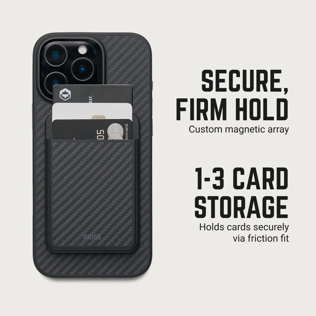 MagSafe Cardholder - Carbon Fiber 3K