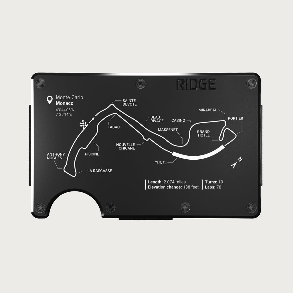 Ridge Wallet - Circuit de Monaco