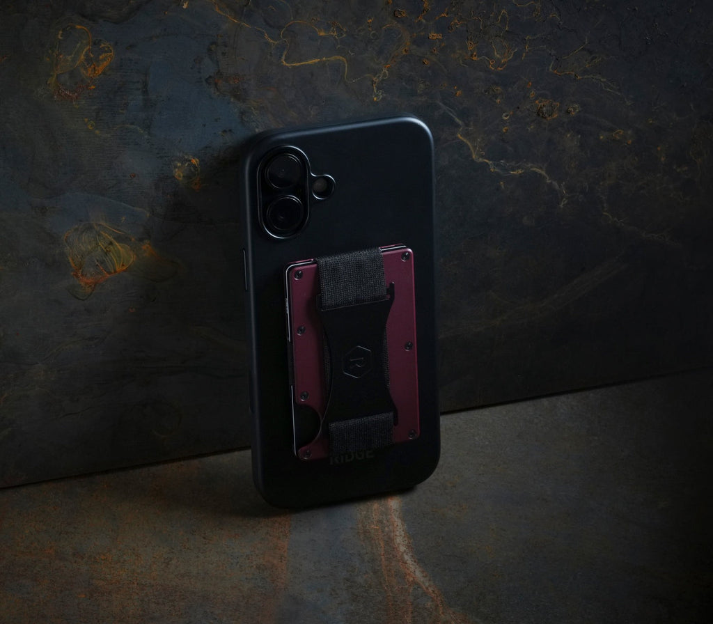 Ridge Wallet for MagSafe - Oxblood