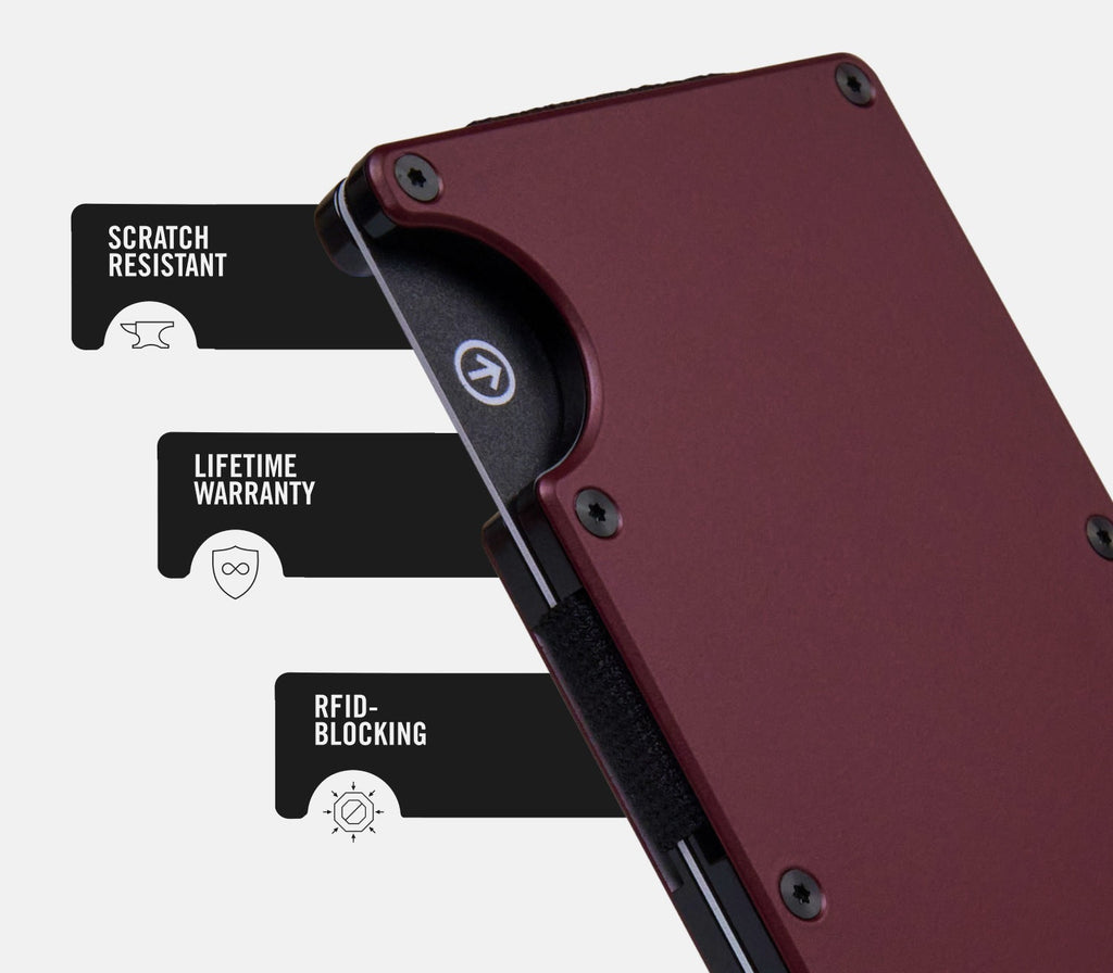 Ridge Wallet - Oxblood