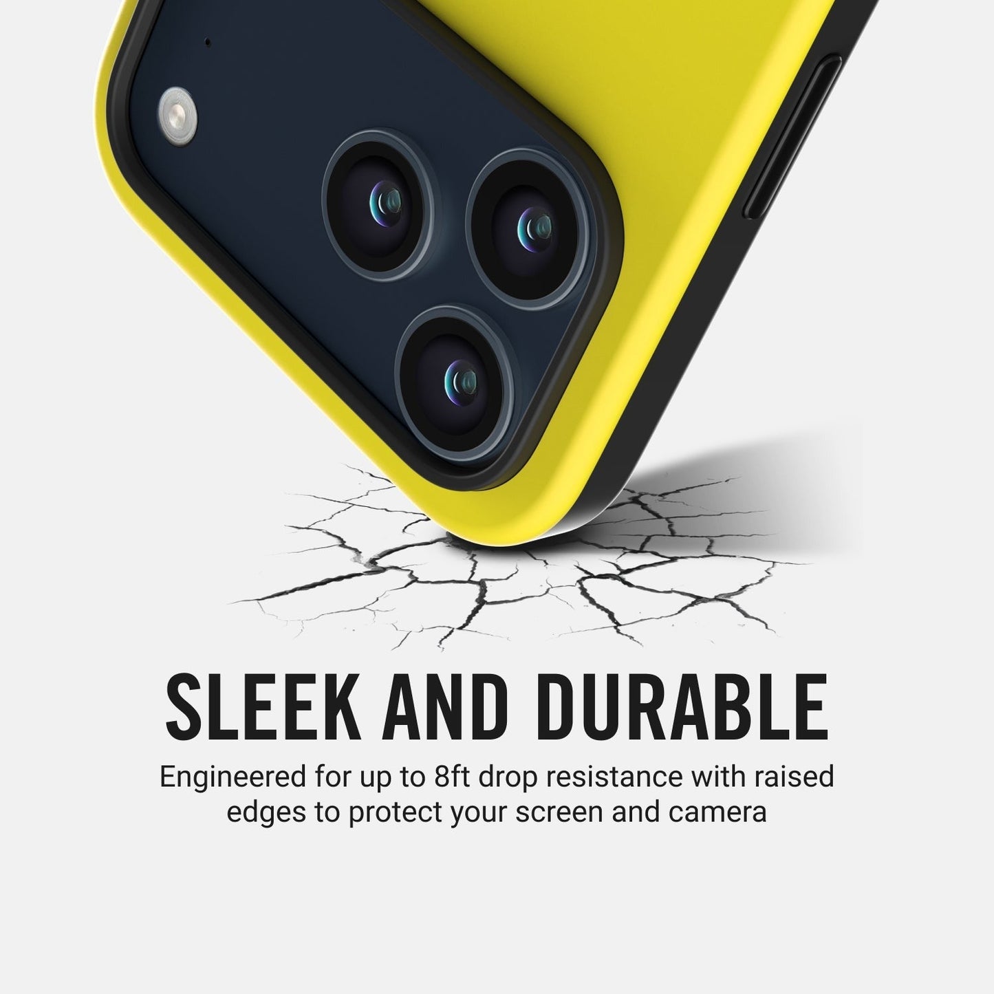 Ridge Phone Case - Hyper Lime - iPhone 17 Pro