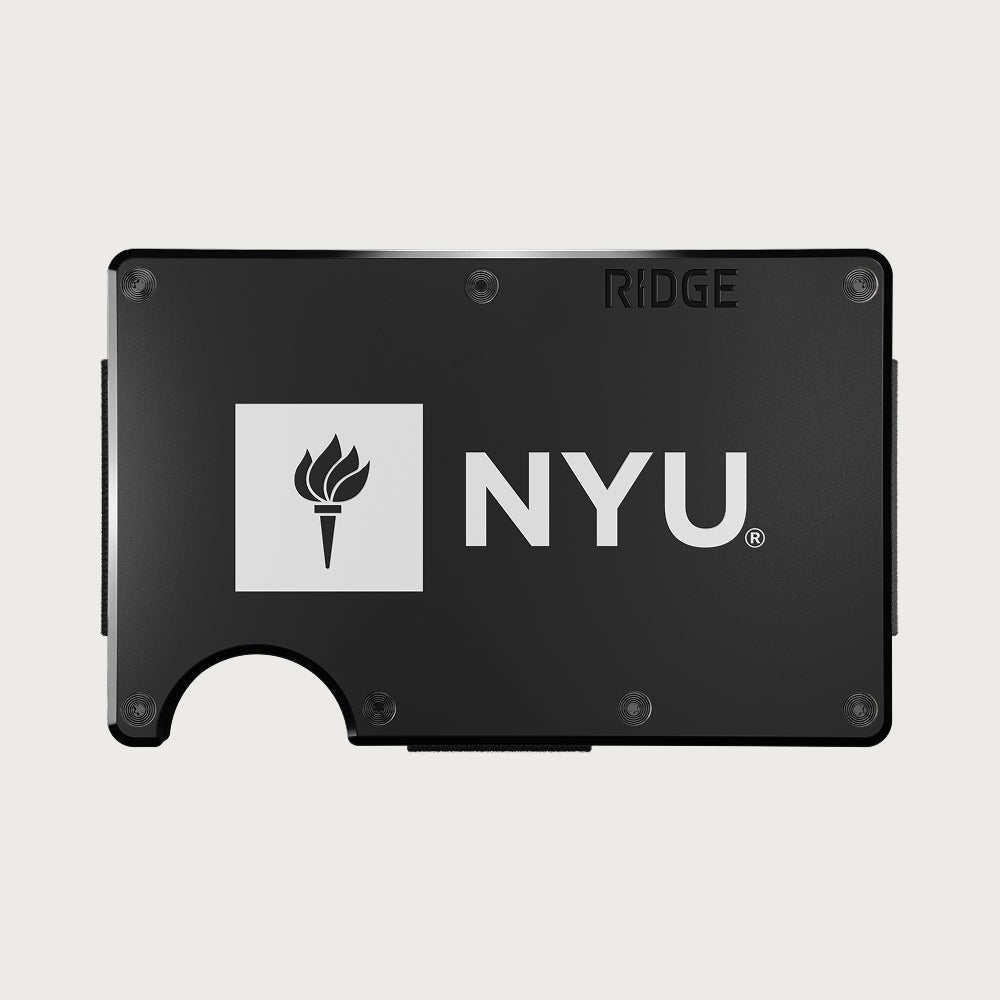 Ridge Wallet - NYU Violets