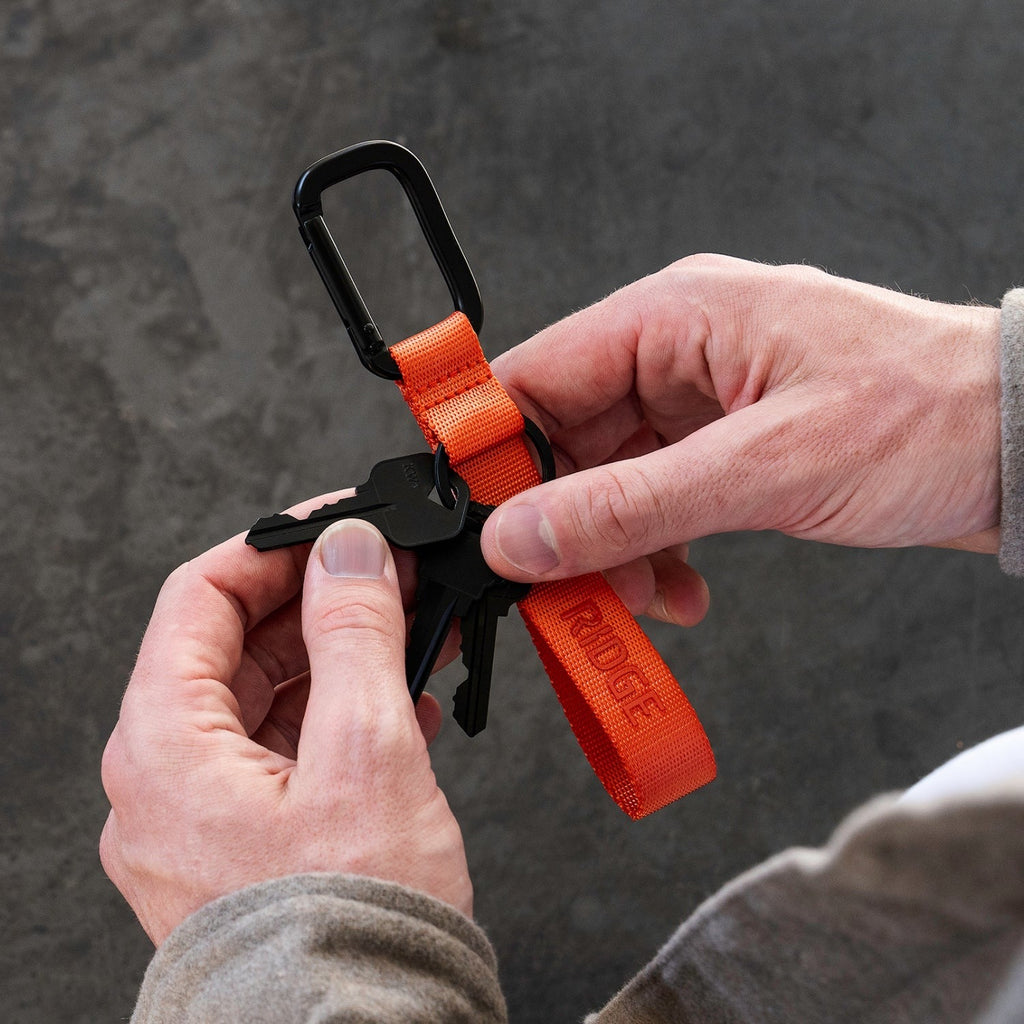Ridge Keychain - Basecamp Orange