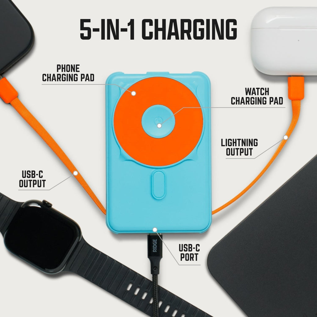Ridge Power Bank - 10k mAh Bundle - GT - 3-Pack