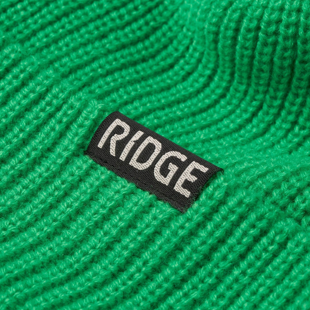 Ridge Classic Cuffed Beanie - Voodoo Green