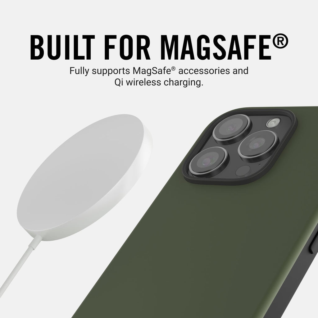 Ridge Phone Case - Matte Olive - iPhone 16