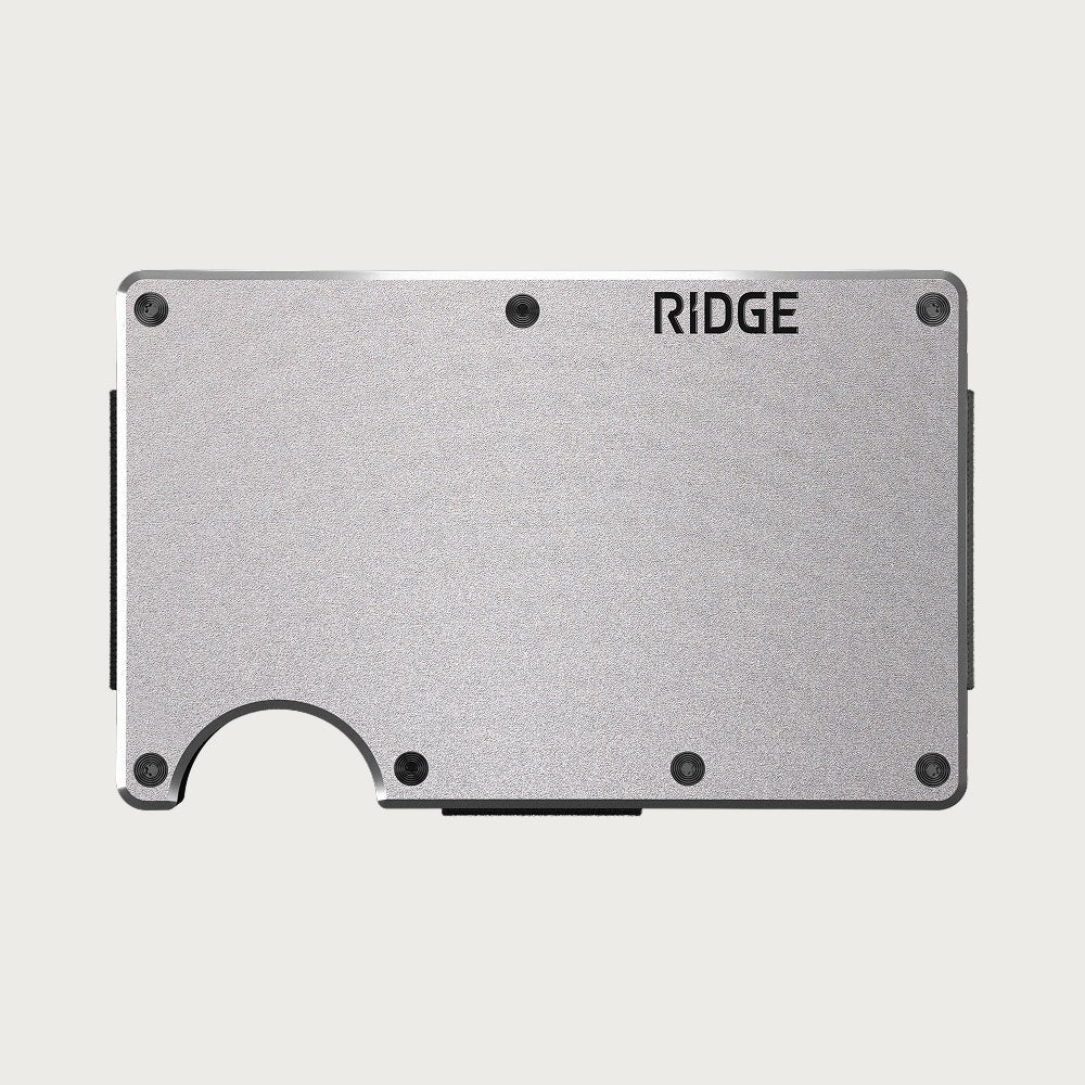 Ridge Wallet - GT Silver