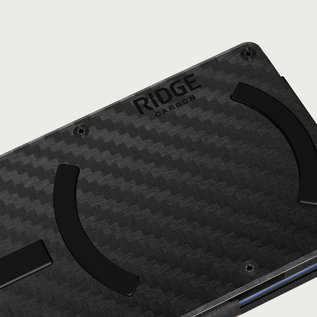 Ridge Wallet For MagSafe - Carbon Fiber 3k