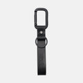 Ridge Keychain - Midnight Black Leather