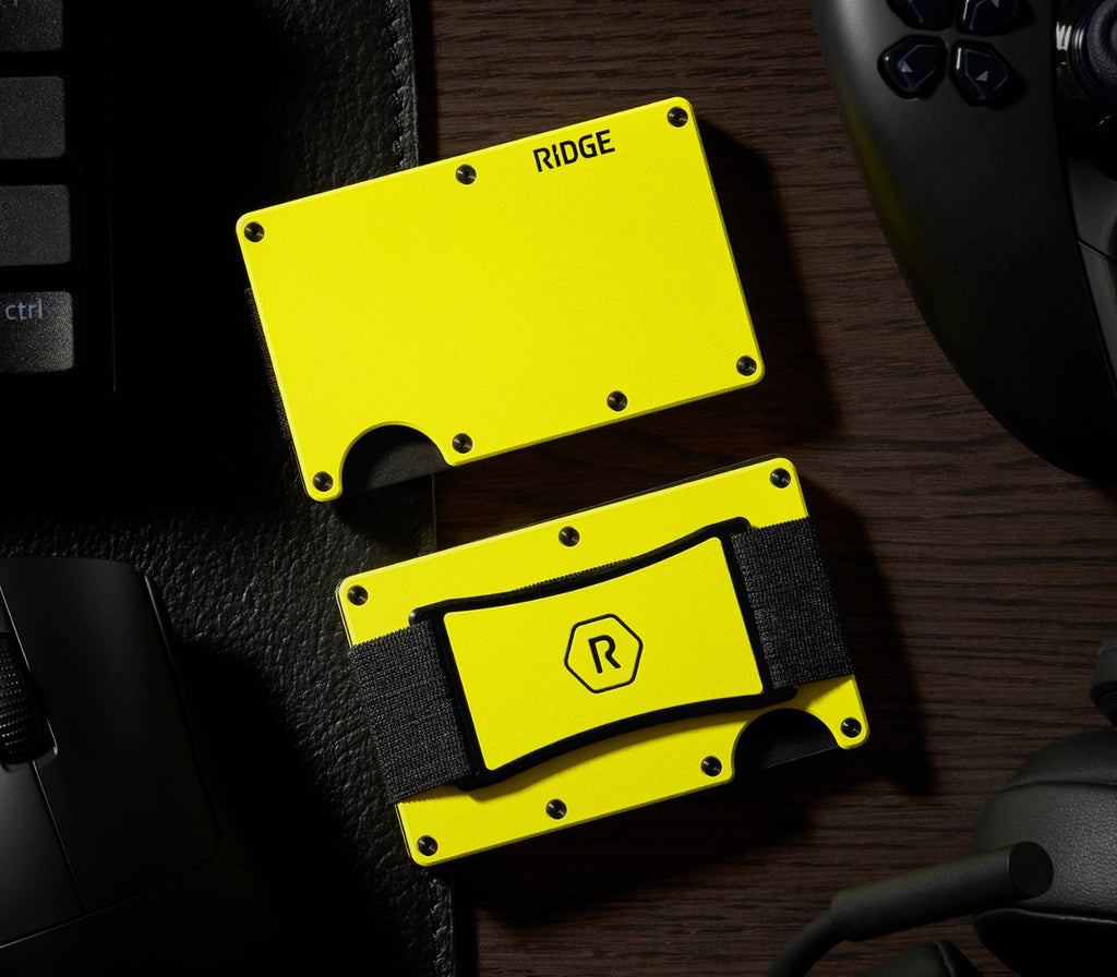 Ridge Wallet - Hyper Lime