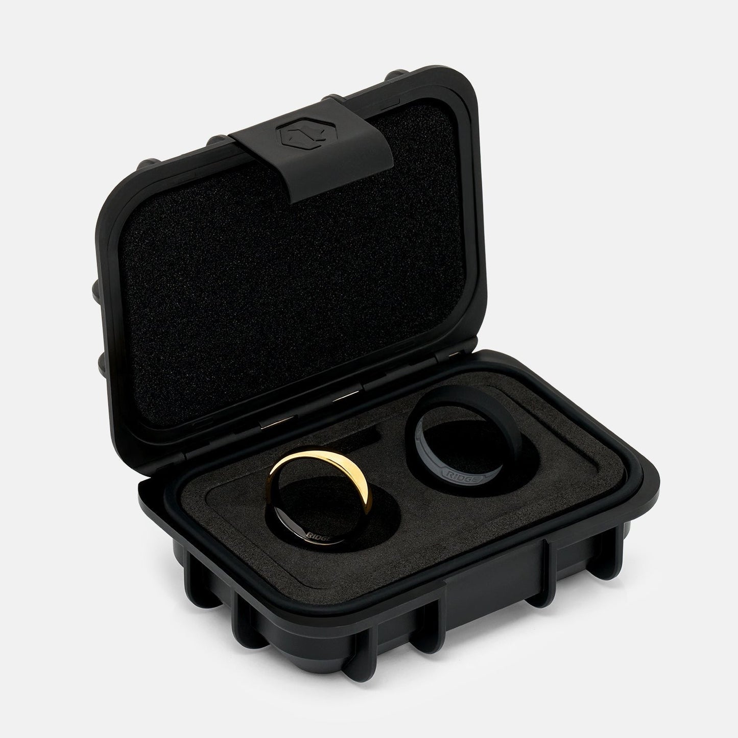 4mm Rounded Ring Set - 24K Gold