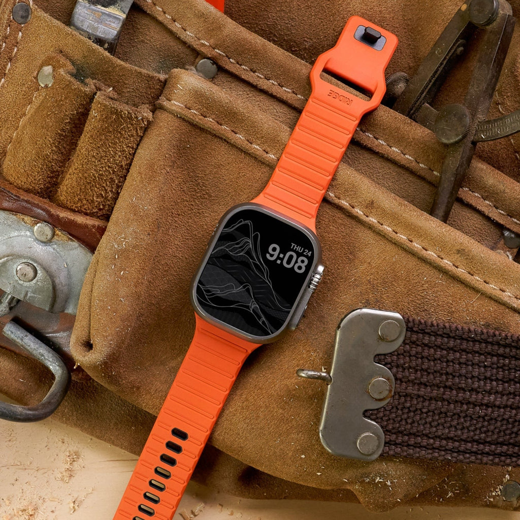 Everyday Watch Straps - Basecamp Orange - Ultra/46mm