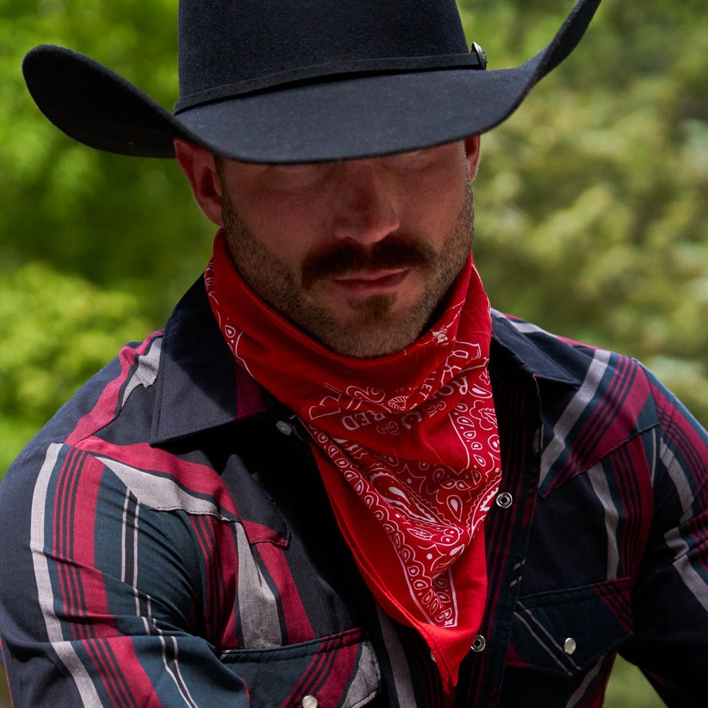 Ridge Bandana - Rodeo Red