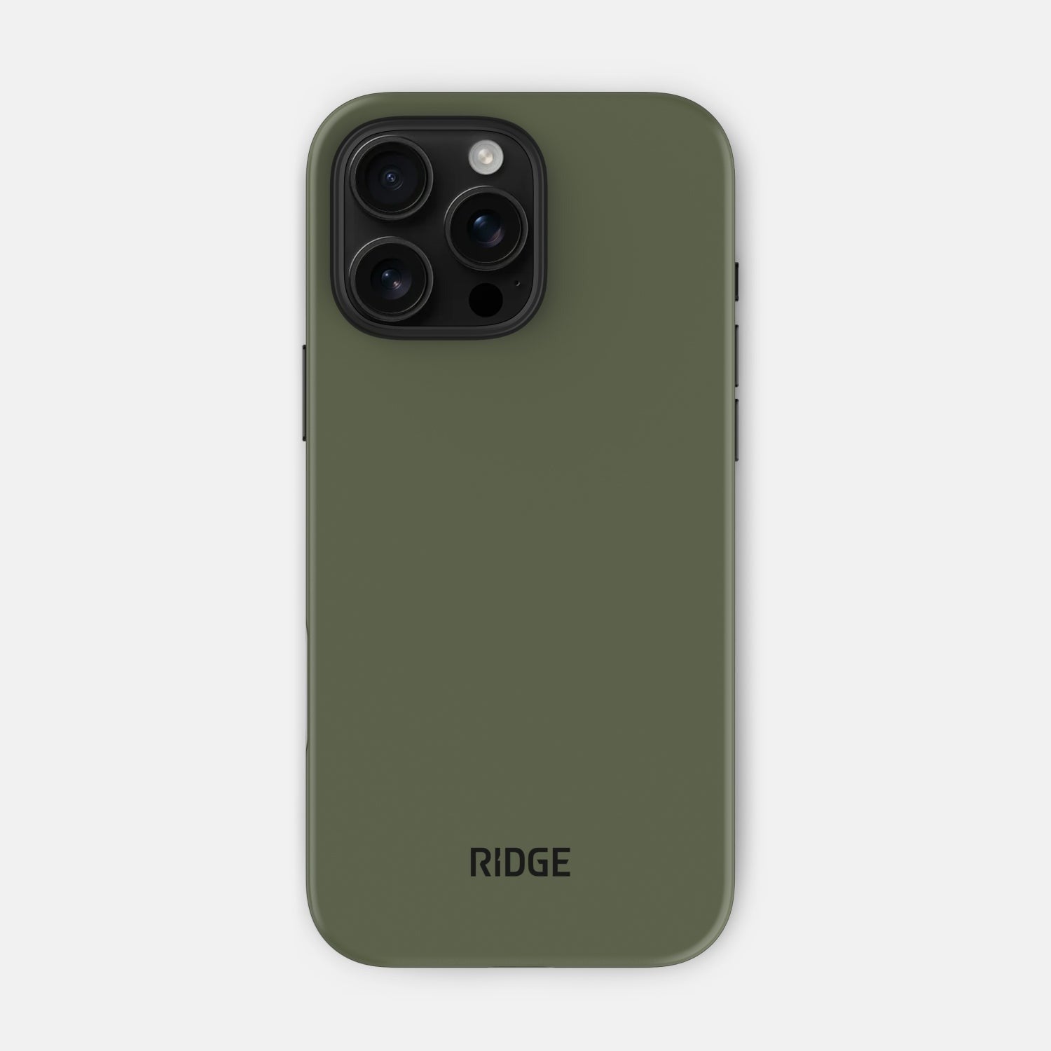 Ridge Phone Case - Matte Olive - iPhone 16 Pro Max