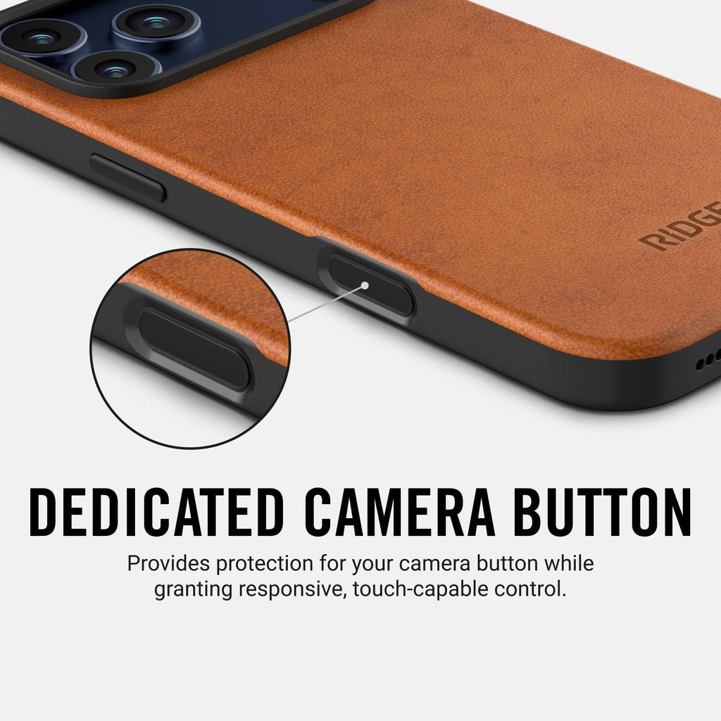 Ridge Phone Case - Tobacco Brown - iPhone 17 Pro Max