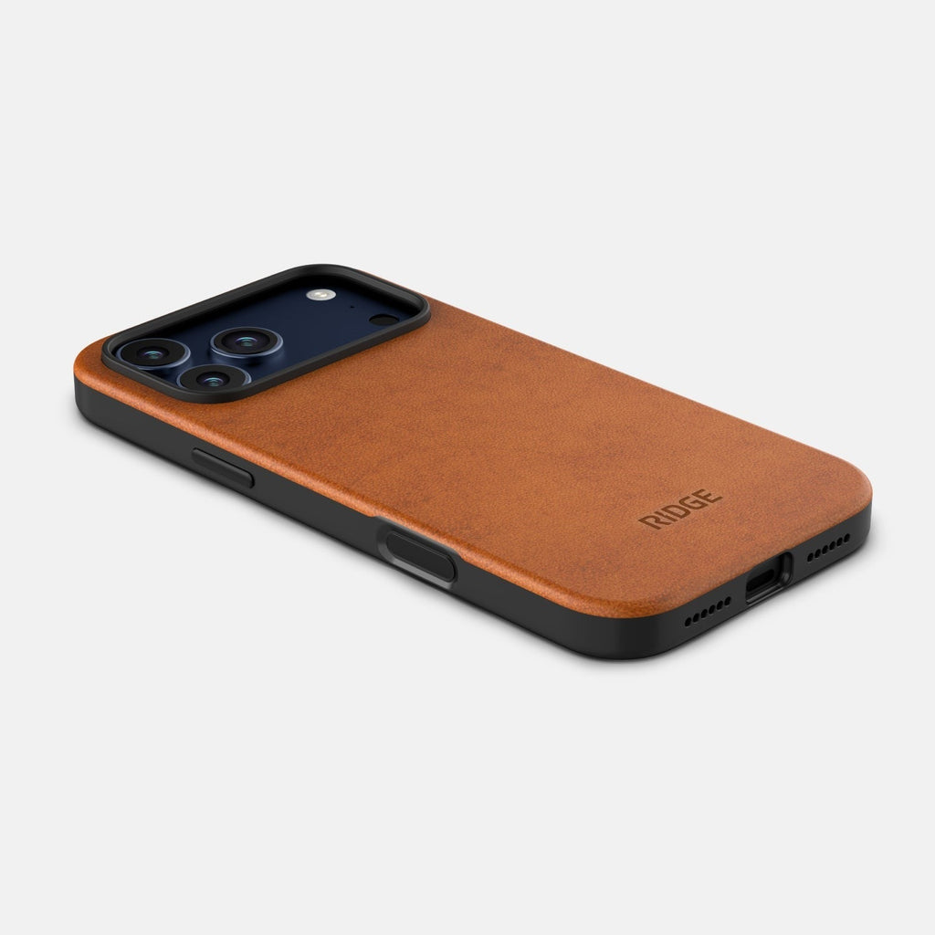 Ridge Phone Case - Tobacco Brown - iPhone 17 Pro Max