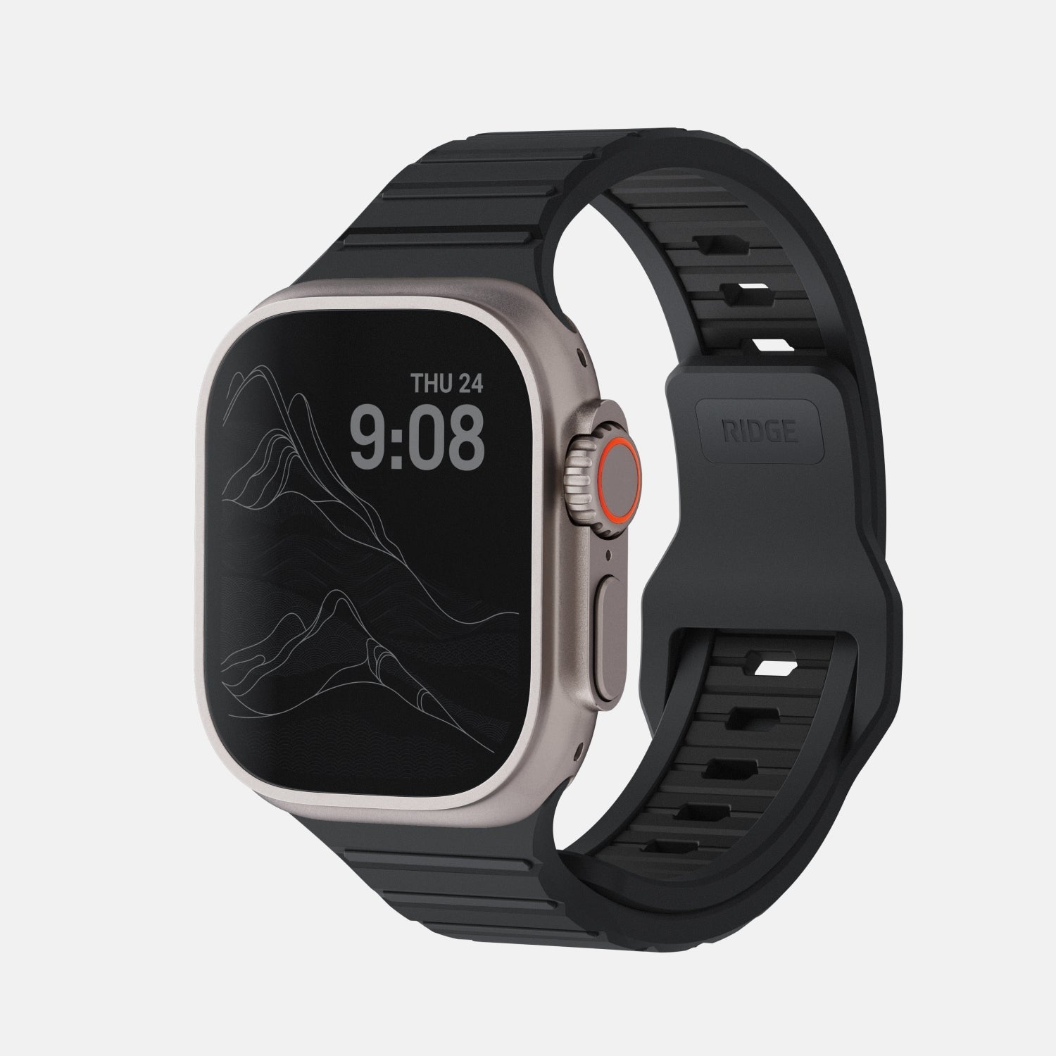 Everyday Watch Straps - Matte Black - Ultra/46mm