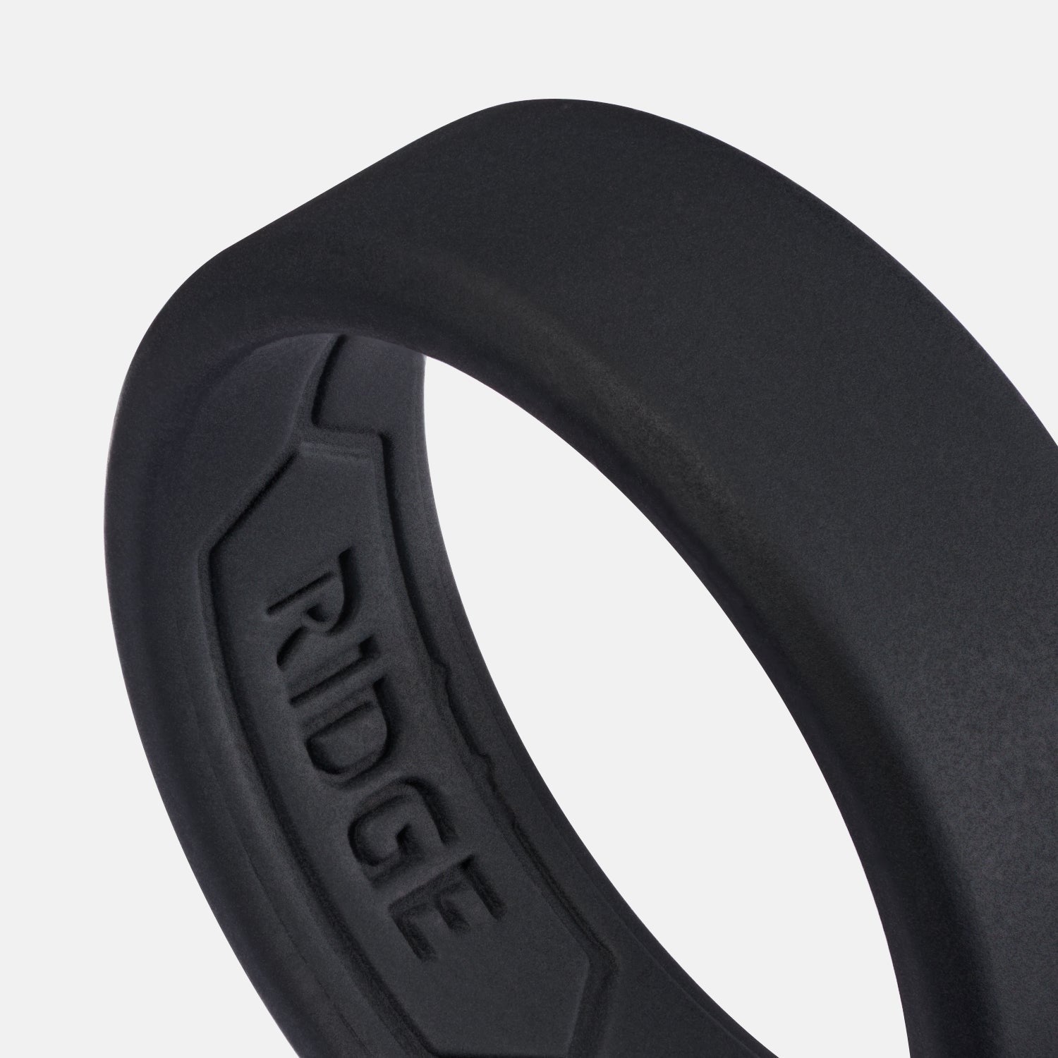 8mm Silicone Ring Set - Royal Black